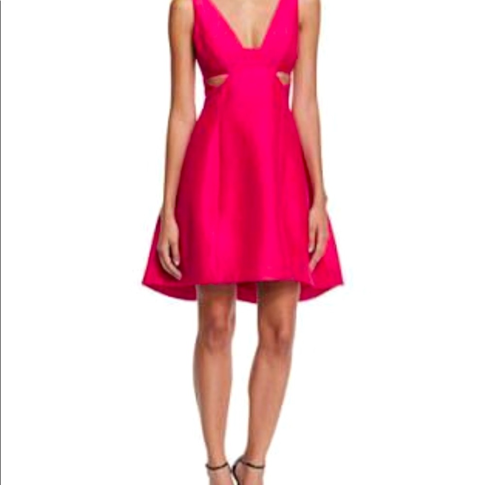 *NWT👗Halston Heritage👗High Low Cut Out Dress👗